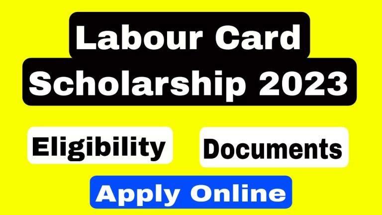 labour card scholarship